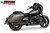 Freedom Performance BMW R 18 BAGGER B/TRANSCONTINENTAL/ROCTANE 2.5" EXTENDED SLIP-ONS - BM00372 - 39" BLACK / STRAIGHT / SCULPTED GOLD