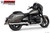 Freedom Performance BMW R 18 BAGGER B/TRANSCONTINENTAL/ROCTANE 2.5" EXTENDED SLIP-ONS - BM00397 - 42" CHROME / SLASH / SCULPTED GOLD