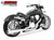Freedom Performance HONDA VTX1800 COMBAT 2-INTO-1 FLUTED 2002 TO 2009