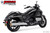 Freedom Performance HONDA VALKYRIE 4.5" SLIP-ONS 2014 TO PRESENT BUNDLE - MH00035 - CHROME / STRAIGHT / SCULPTED GOLD