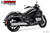 Freedom Performance HONDA VALKYRIE 4.5" SLIP-ONS 2014 TO PRESENT BUNDLE - MH00037 - CHROME / STRAIGHT / PITCH BLACK