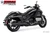 Freedom Performance HONDA VALKYRIE 4.5" SLIP-ONS 2014 TO PRESENT BUNDLE - MH00043 - BLACK / SLASH / CHROME