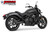 Freedom Performance KAWASAKI VULCAN S 2-INTO-1 SHORTY 2015-PRESENT BUNDLE - MK00133 - BLACK / COMBAT FLUTED / CHROME