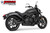 Freedom Performance KAWASAKI VULCAN S 2-INTO-1 SHORTY 2015-PRESENT BUNDLE - MK00135 - BLACK / COMBAT FLUTED / PITCH BLACK