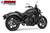 Freedom Performance KAWASAKI VULCAN S 2-INTO-1 SHORTY 2015-PRESENT BUNDLE - MK00138 - COMBO BLACK / COMBAT FLUTED / SCULPTED BLACK