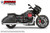 Freedom Performance MOTO GUZZI MMGX-21 SLIP-ONS & END CAPS 2016-2018 (*SPECIAL ORDER) - MG00011 - CHROME / AMERICAN OUTLAW / SCULPTED BLACK