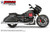 Freedom Performance MOTO GUZZI MMGX-21 SLIP-ONS & END CAPS 2016-2018 (*SPECIAL ORDER) - MG00016 - CHROME / SHARKTAIL / CHROME