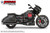 Freedom Performance MOTO GUZZI MMGX-21 SLIP-ONS & END CAPS 2016-2018 (*SPECIAL ORDER) - MG00031 - BLACK / COMBAT / CHROME