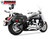 Freedom Performance SUZUKI C109 SCALLOP CUT SHARP CURVE RADIUS 2008-2009 - MS00003 - CHROME