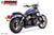 Freedom Performance TRIUMPH AMERICA & SPEEDMASTER 2013-2020 W/ 4.5" SLIP-ONS (*SPECIAL ORDER) - TR00004 - BLACK / AMERICAN OUTLAW / PITCH BLACK