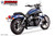 Freedom Performance TRIUMPH AMERICA & SPEEDMASTER 2013-2020 W/ 4.5" SLIP-ONS (*SPECIAL ORDER) - TR00005 - CHROME / COMBAT FLUTED / CHROME