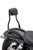COBRA 602-1202B SHORT SISSY BAR BLACK DYNA 06-17