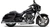 COBRA 6276 4" GROOVE TIP SLIP-ON CHROME FLH/FLT 95-16