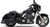 COBRA 6290RB 4.5" GROOVE TIP SLIP-ON BLACK FLH/FLT 95-16