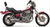COBRA 2165SC BLVD SLASHCUT SLIP ON CHROME YAM VIRAGO 750/1100 84-99