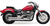 COBRA 2717T SPEEDSTER SHORTS II F/S CHROME YAM V-STAR 1100 99-09