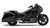 COBRA 1217B SIX 2 SIX SLIP ON BLACK HON GL1800/F6B