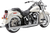 COBRA 6986 BAD HOMBRE TRUE DUALS CHROME SOFTAIL 12-17