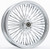 HARDDRIVE 051-0857 RR 48-SPK CHROME 18X4.25 BT/XL-HUB 3/4" AXL 00 LTR