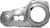HARDDRIVE 11-0296K OUTER PRIMARY COVER CHROME FITS 99-06 SOFTAIL & 99-05 FXD