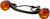 HARDDRIVE 161801 TURNSIGNAL LIGHT BAR BLACK W/AMBER LENSES