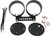 HARDDRIVE 169390 DUAL GAUGE MOUNT BRACKET KIT BLACK