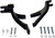 HARDDRIVE 056116 FLOORBOARD TO PEG CONV KIT BLACK M8 SOFTAILS