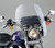 NATIONAL CYCLE N21301 SPARTAN WINDSHIELD 17" CLEAR QUICK RELEASE
