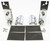 NATIONAL CYCLE KIT-Q344-001 SWITCHBLADE MOUNT KIT CHROME QUICK RELEASE STRAIGHT FORKS