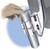 NATIONAL CYCLE KIT-JC DAKOTA 4.5 WINDSHIELD MOUNT KIT
