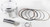 WISECO 4332M10100 PISTON KIT 101.00/+1.00 11:1 HON