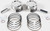 WISECO K1684 V-TWIN PISTON KIT