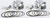 WISECO K1747 V-TWIN PISTON KIT 1200 SPORTSTER 10.5:1 COMP