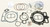 WISECO PK1445 TOP END KIT ARMORGLIDE 89.00/STD 11:1 KTM/POL