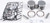 WISECO SK1398 STANDARD BORE S/M PISTON KIT