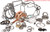VERTEX WR101-063 COMPLETE ENGINE REBUILD KIT SUZ