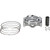 VERTEX 24456A PISTON KIT FORGED 77.95/STD 14.2:1 KAW