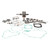 VERTEX WR00043-1 COMPLETE ENGINE REBUILD KIT POL