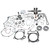 VERTEX WR00062 COMPLETE ENGINE REBUILD KIT YAM