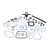 VERTEX WR00031 COMPLETE ENGINE REBUILD KIT KTM