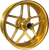 RC COMPONENTS 176-140G-RB Laguna Wheel - Laguna Rear Single Disc/without ABS Gold 17x6.25