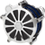 RC COMPONENTS AC-09C-122C Airstrike Air Cleaner - Chrome