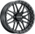 RACELINE WHEELS A11B-87037-00 Krank XL Wheel - Krank XL Front/Rear Black 18x7 4/137 0 mm