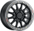 RACELINE WHEELS A14BG-56560+74 Alpha Beadlock Wheel - Alpha Front/Rear Black/with Gun Metal Ring 15x6.5 6/139.7 +74 mm