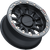 RACELINE WHEELS A14BG-57056+10 Alpha Beadlock Wheel - Alpha Front/Rear Black/with Gun Metal Ring 15x7 4/156 +10 mm