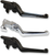 PSR 12-00654-31 Anthem Adjustable Lever Set for Harley Models - Contrast