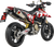 AKRAPOVIC S-D6SO2-HAPLT Slip-On Line Mufflers - Titanium Hypermotard 698