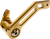 PRO-ONE PERF.MFG. 500773TIN T-Rex Shorty Brake Arm - Gold '14-'22 FL