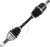 Moose Offroad Axle Assembly - Complete - Standard - Front Left/Right - Honda TRX400 [LM6HO8302]