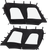 Moose Offroad Side Enclosures - Black - Kawasaki - Teryx '16-'25 [KT4SE11]
